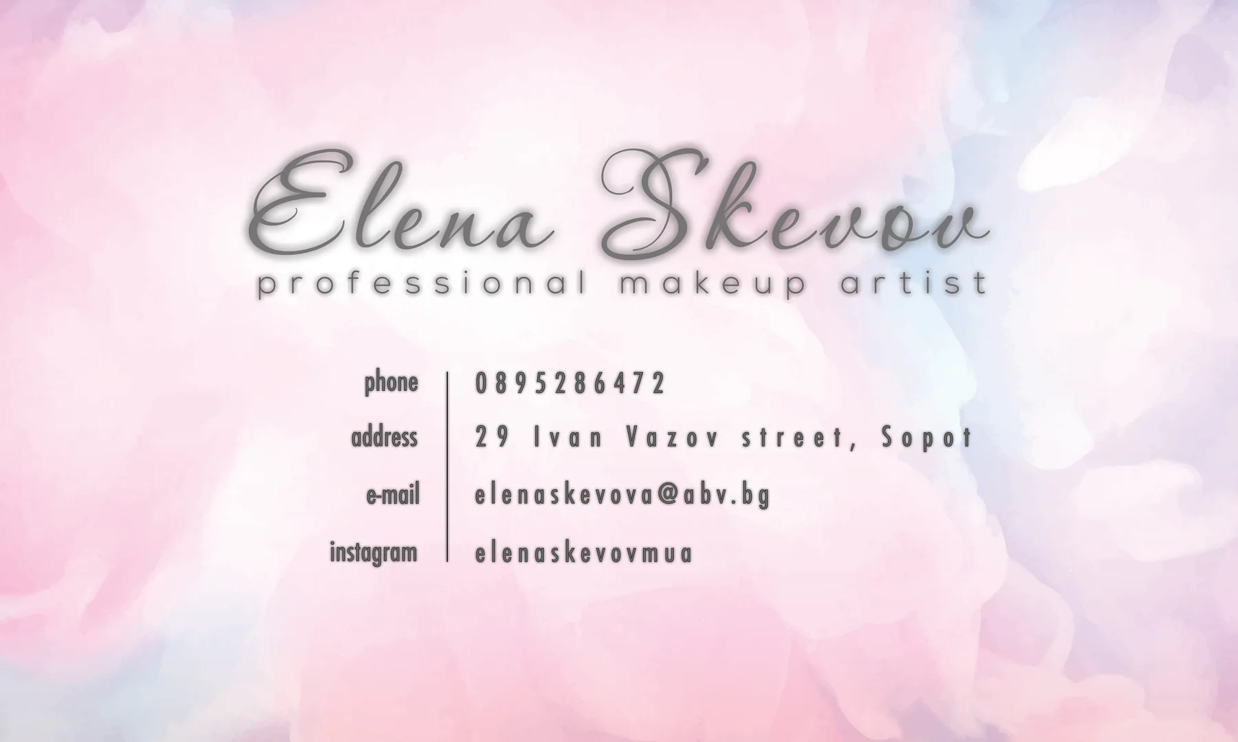Elena Skevov MUA